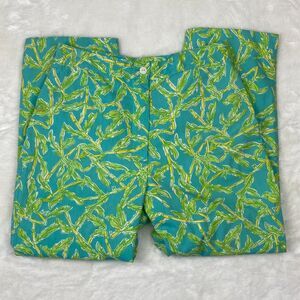 VINTAGE Lilly Pulitzer Crop Pants Bamboo Toucan